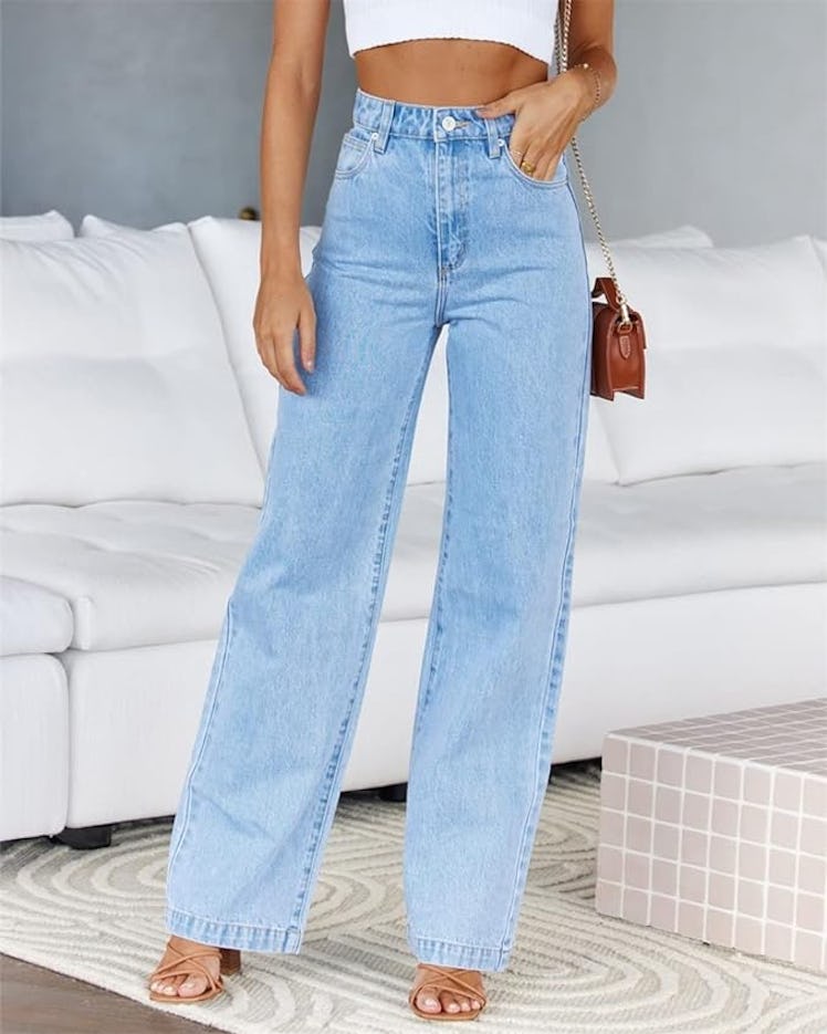 ETTELO Straight Leg Jeans