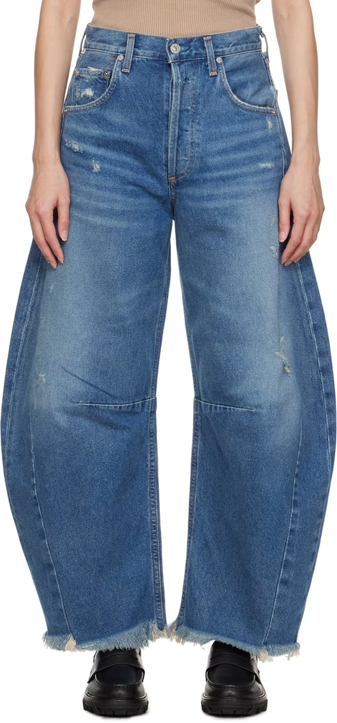 Indigo Horseshoe Jeans