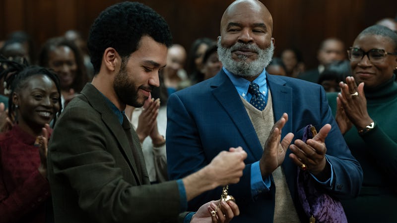 Justice Smith and David Alan Grier in The American Society of Magical Negroes