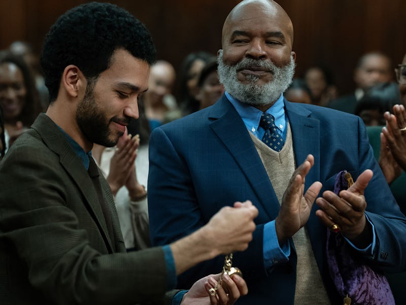 Justice Smith and David Alan Grier in The American Society of Magical Negroes