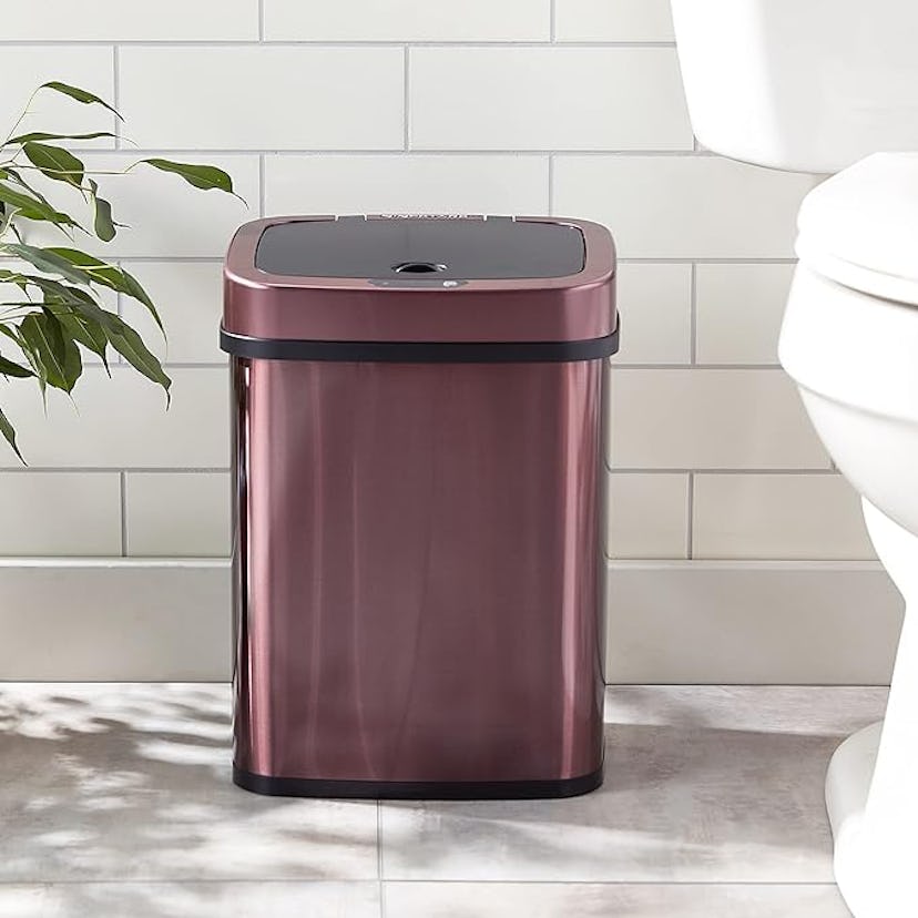 Ninestars Touchless Infrared Motion Sensor Trash Can