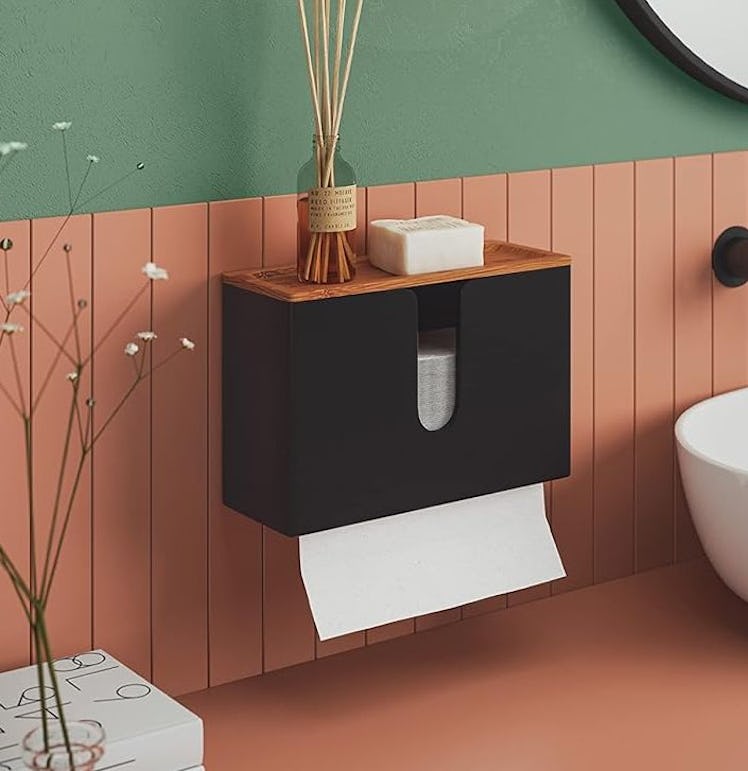 Nature Supplies Bamboo Paper Towel Dispenser
