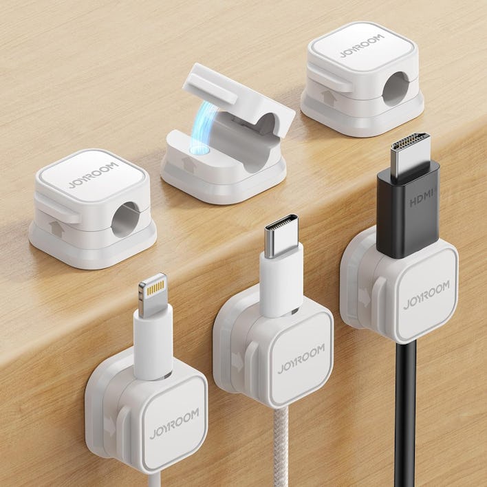 JOYROOM Magnetic Cable Clips (6-Pack)