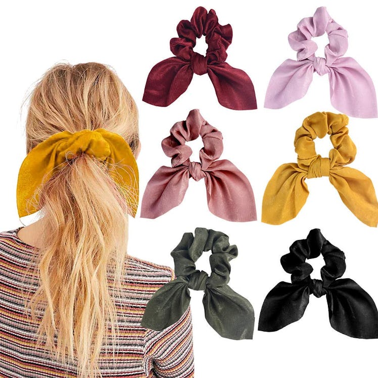 Aileam Hair Scrunchies (6 Pieces)