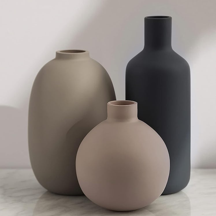Smiletag Ceramic Farmhouse Vase (Set of 3)