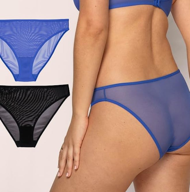 Smart & Sexy Mesh Cheeky Bikinis (2-Pack)