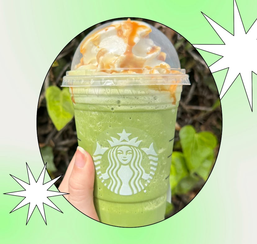 I tried Starbucks' new Luck of the Matcha Crème Frappuccino for St. Patrick's Day.