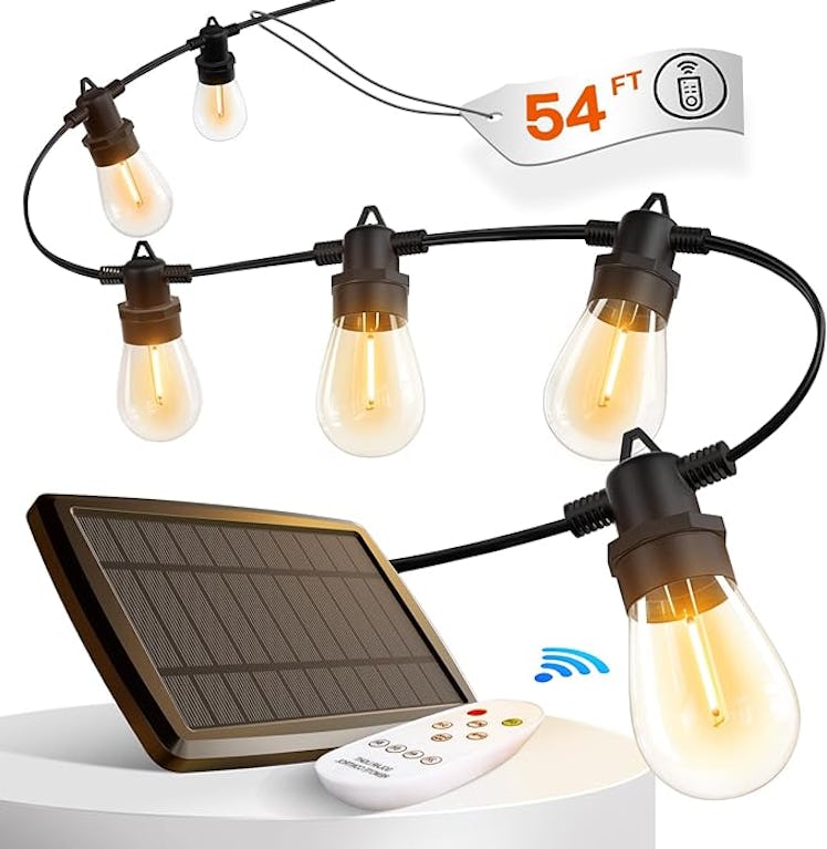 addlon Outdoor Solar String Lights