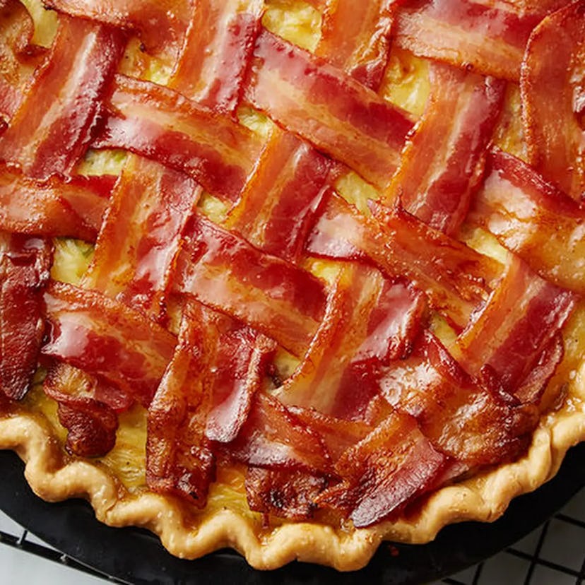 maple bacon breakfast pie