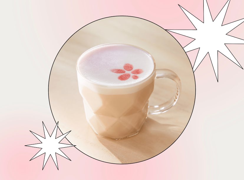 the Sakura Jasmine Soy Latte from Tokyo's Starbucks Reserve Roastery
