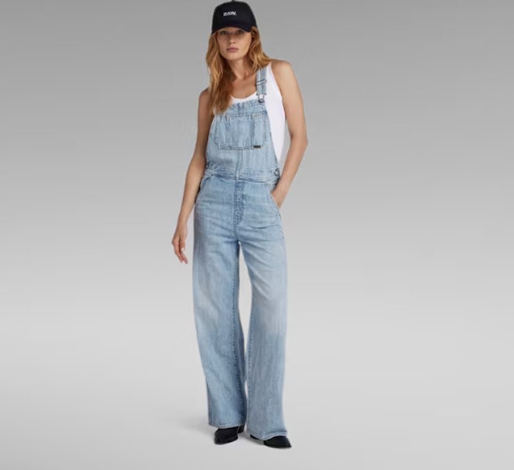 Straight Leg Dungaree 