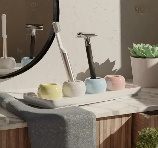 ELIKAI Toothbrush Holder
