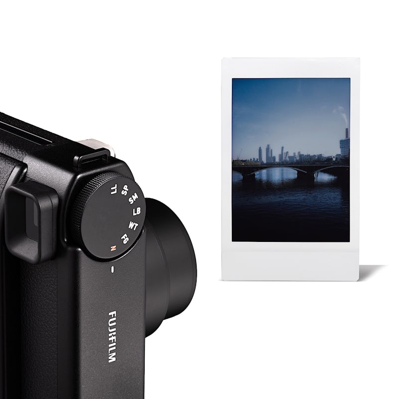 The normal color effect applied to an Instax Mini instant printed photo shot with the Fujifilm Insta...