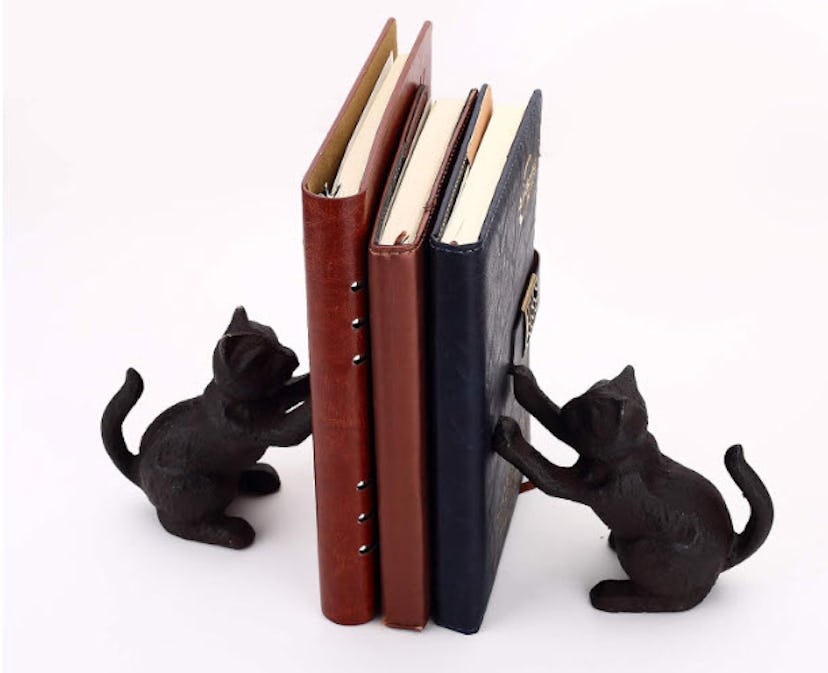 Ambipolar Cat Decorative Bookends