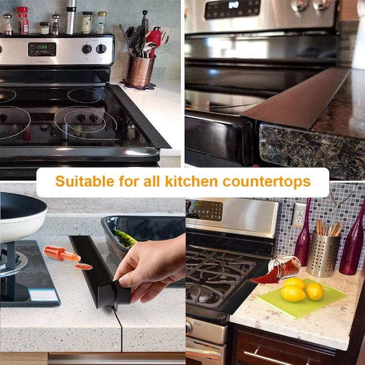 FSLEPAMB Kitchen Stove Counter Gap Cover (2-Pack)