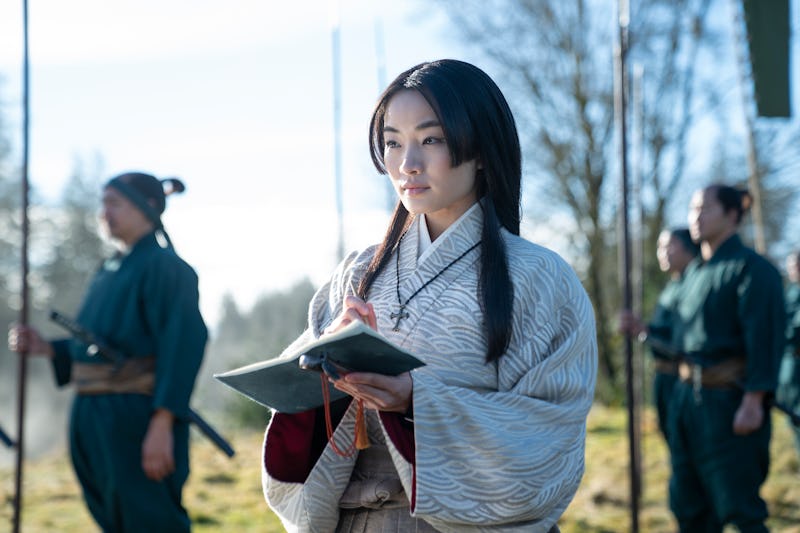 Anna Sawai as Toda Mariko in 'Shogun' Episode 4