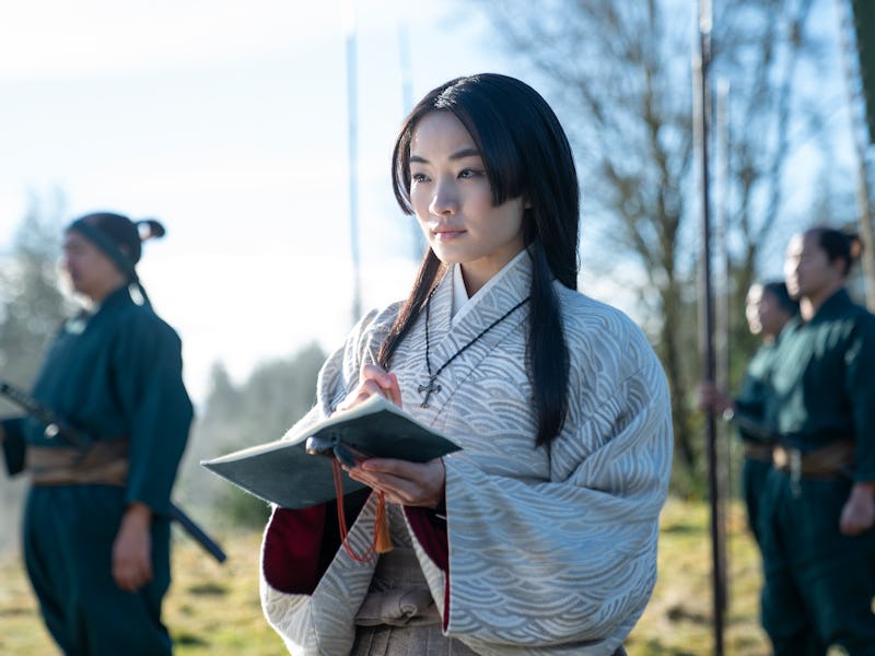 Anna Sawai as Toda Mariko in 'Shogun' Episode 4
