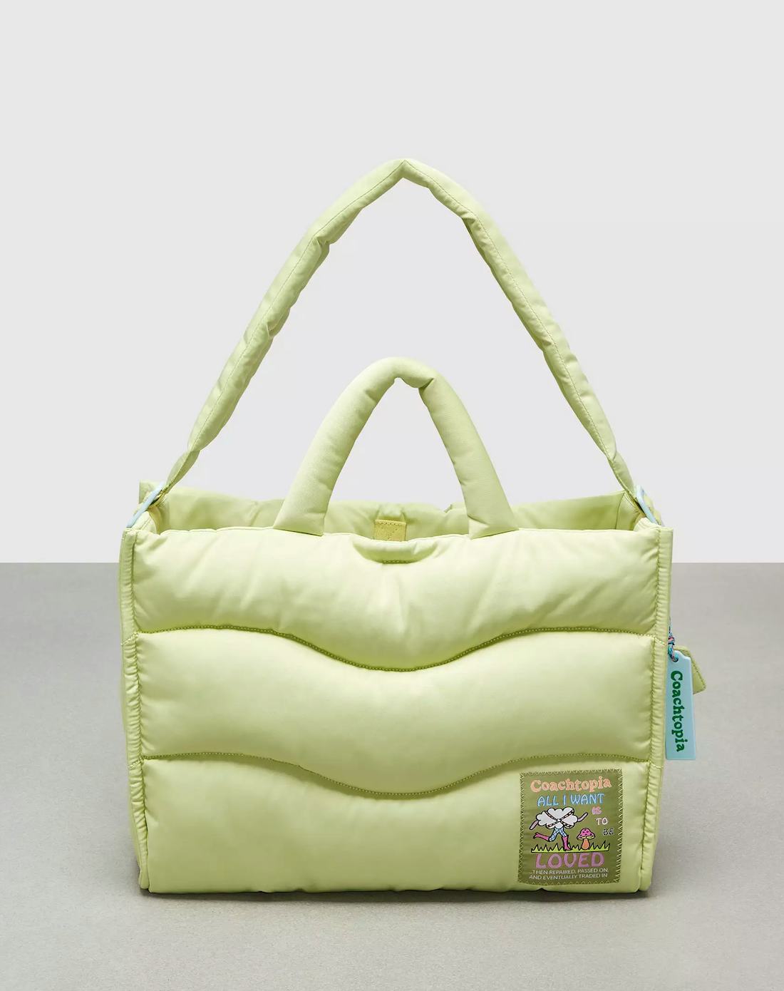 Coachtopia Loop Quilted Wavy Tote