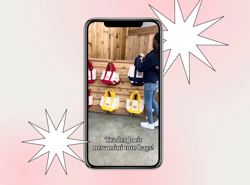 TikTok is loving Trader Joe's mini canvas tote bags, and here's when they'll be restocked.