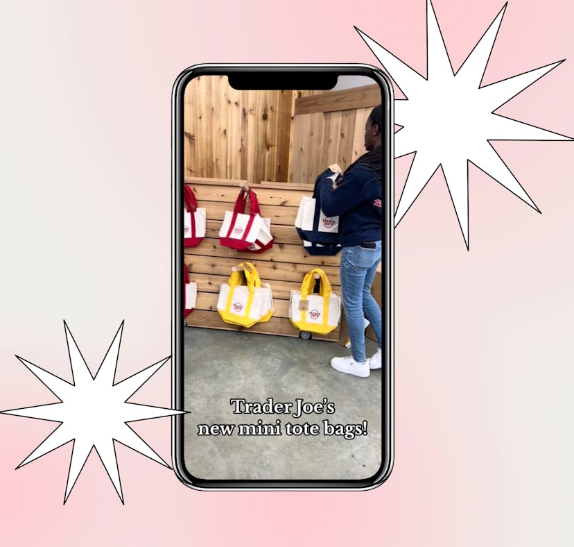 TikTok is loving Trader Joe's mini canvas tote bags, and here's when they'll be restocked.