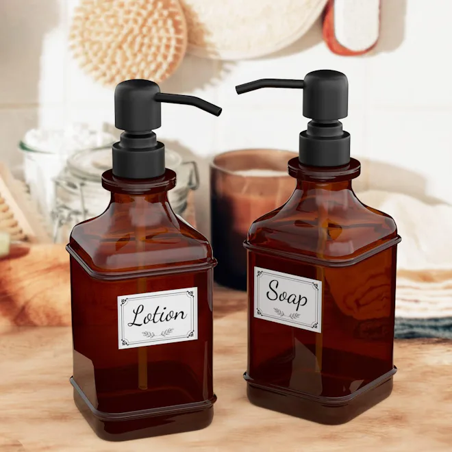 GLADPURE Amber Dispensers (2-Pack)