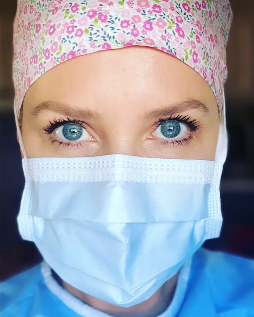 Jessica Capshaw on 'Grey's Anatomy.' Screenshot via Instagram