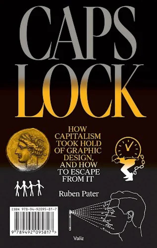 Cover of Caps Lock by Ruben Pater.