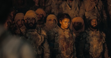 Zendaya as Chaney in Dune: Part 2