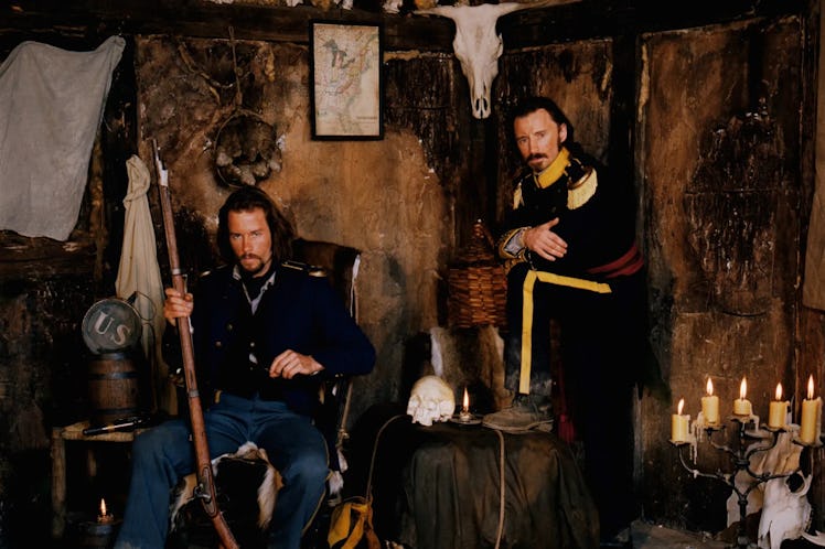 Guy Pearce and Robert Carlyle in Ravenous