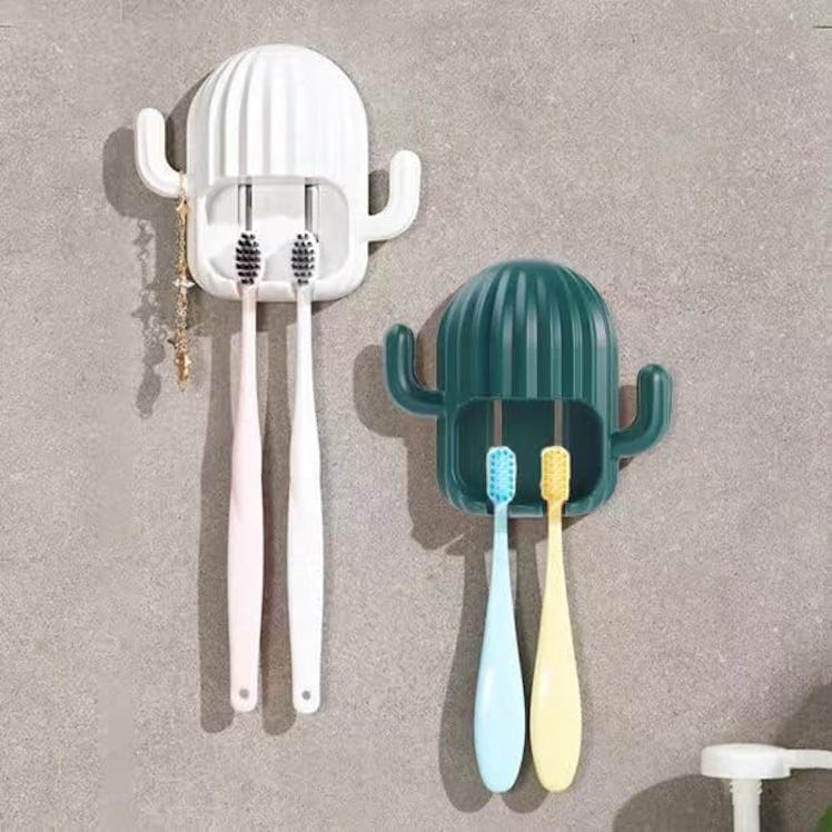 DXMKOP Cactus Toothbrush Holder (2-Pack)