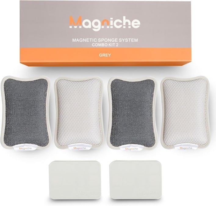 Magniche Premium Magnetic Sponge System (4-Pack) 
