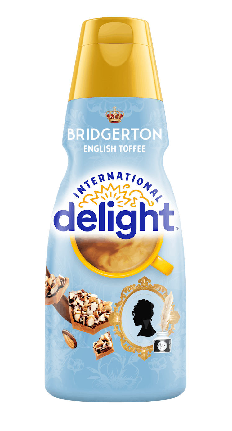 I tried this 'Bridgerton' English Toffee coffee creamer. 