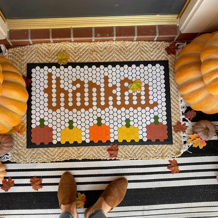 Letterfolk Customizable Tile Doormat
