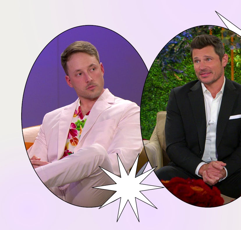 Jeramey and Nick Lachey at the 'Love Is Blind' reunion