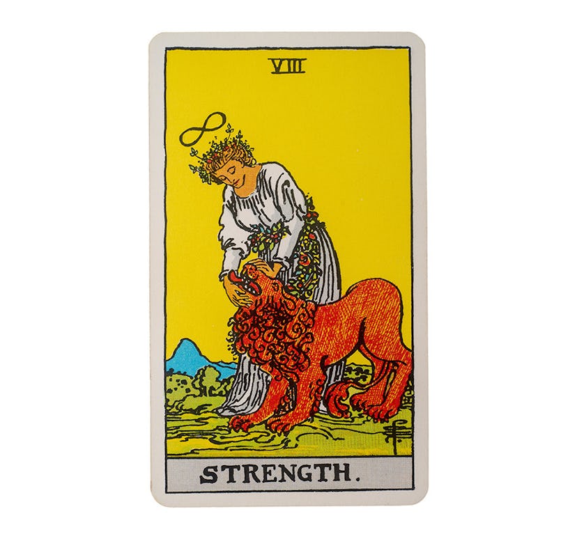 The Strength is part of your tarot reading for March 18.