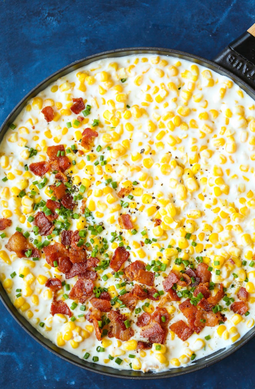 Bacon creamed corn is one of the best Easter dinner side dishes.