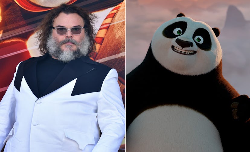 Jack Black voices Po in 'Kung Fu Panda 4'