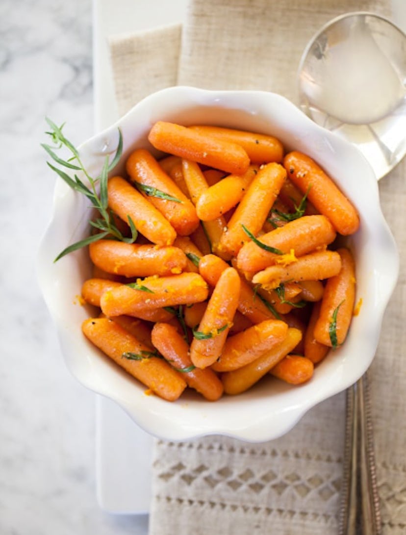 Sweet carrots with tarragon are one of the best Easter dinner side dishes.
