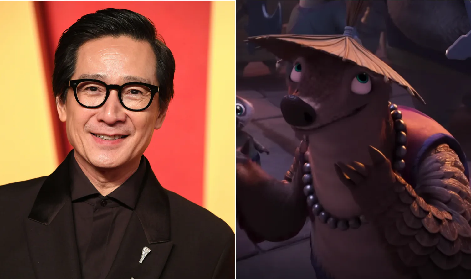 'Kung Fu Panda 4' Cast & Characters In Side-By-Side Photos