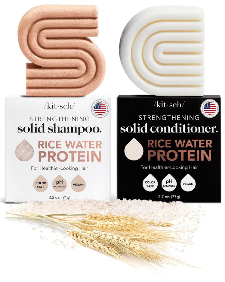 Kitsch Rice Bar Shampoo and Conditioner Bar