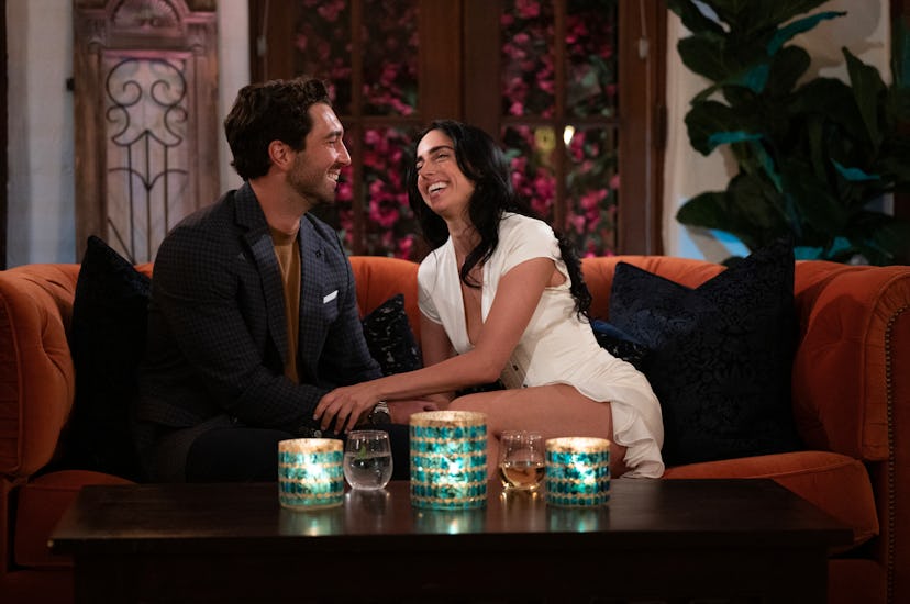 Joey and Maria on 'The Bachelor.' Photo via ABC