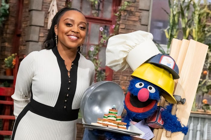 Quinta Brunson was on 'Sesame Street.'