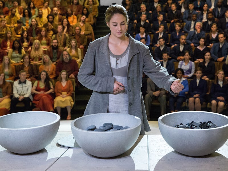 Shailene Woodley as Tris Prior in Divergent