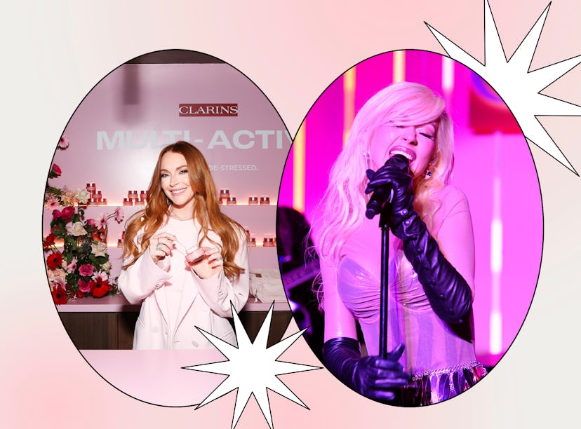 I went to Clarins' Multi-Active launch event in Los Angeles with Y2K stars like Lindsay Lohan and Ch...