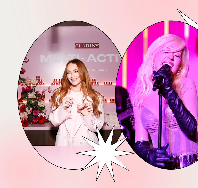 I went to Clarins' Multi-Active launch event in Los Angeles with Y2K stars like Lindsay Lohan and Ch...
