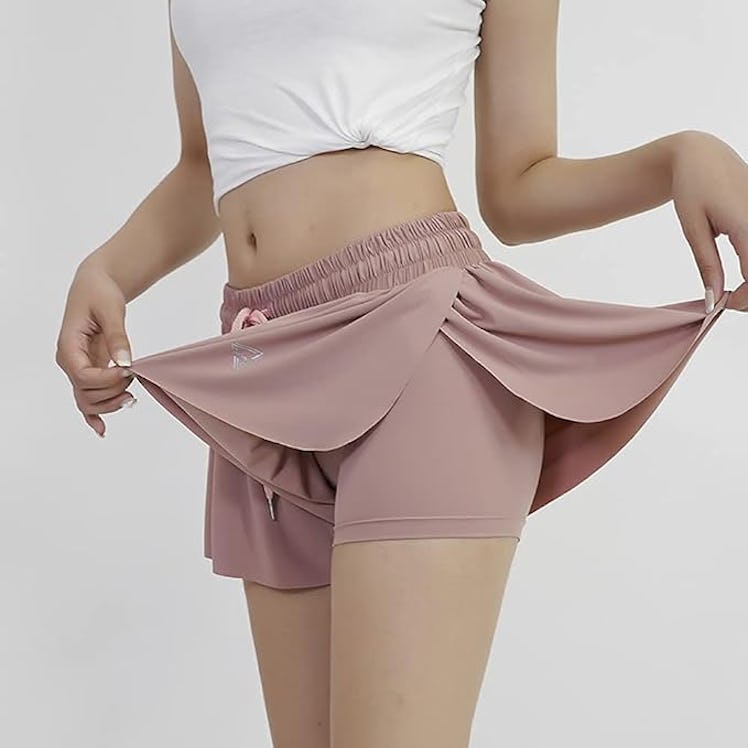 Luogongzi Flowy Running Shorts