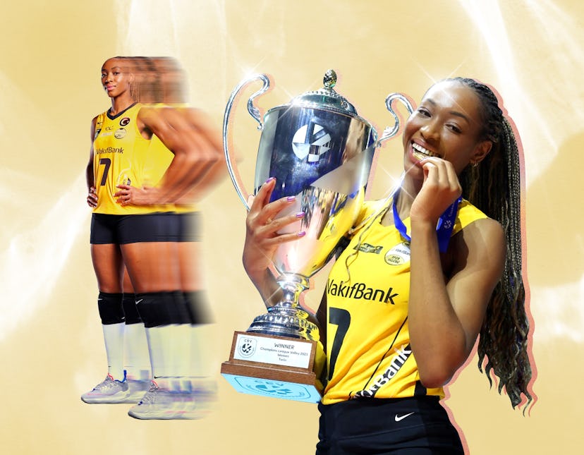Professional volleyball player, Chiaka Ogbogu, shares her pre-game rituals, the swear-proof makeup s...