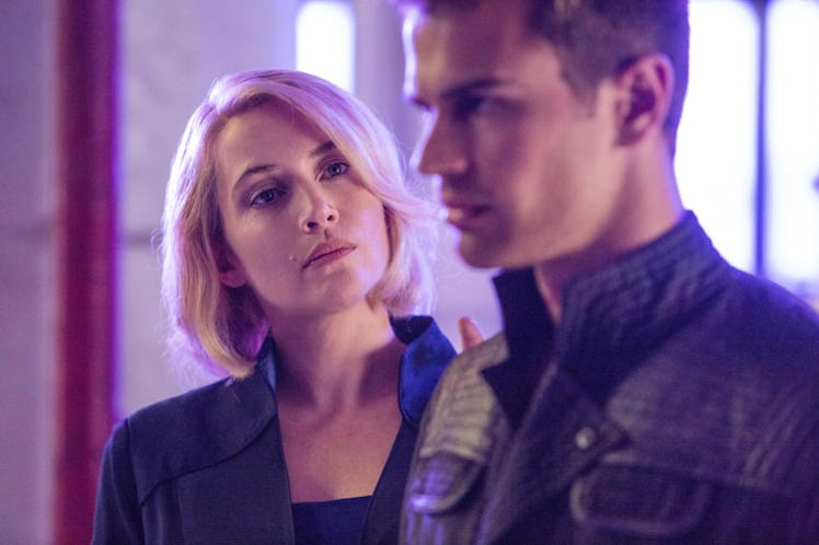 Kate Winslet and Theo James in Divergent