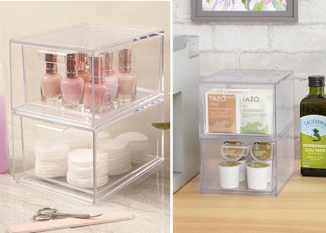 STORi Audrey Stackable Organizer Drawers (2-Pack)