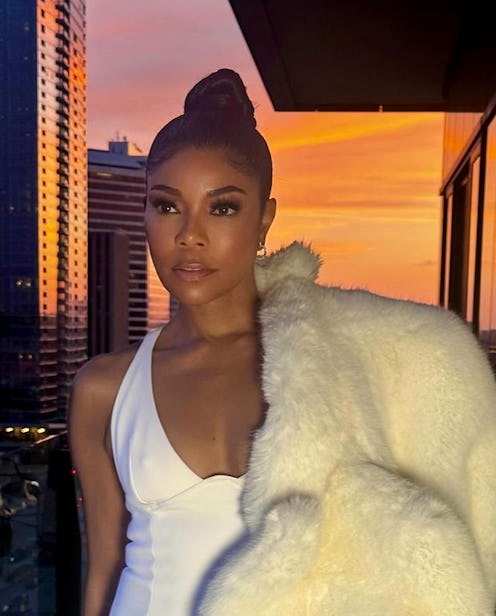 Gabrielle Union topknot